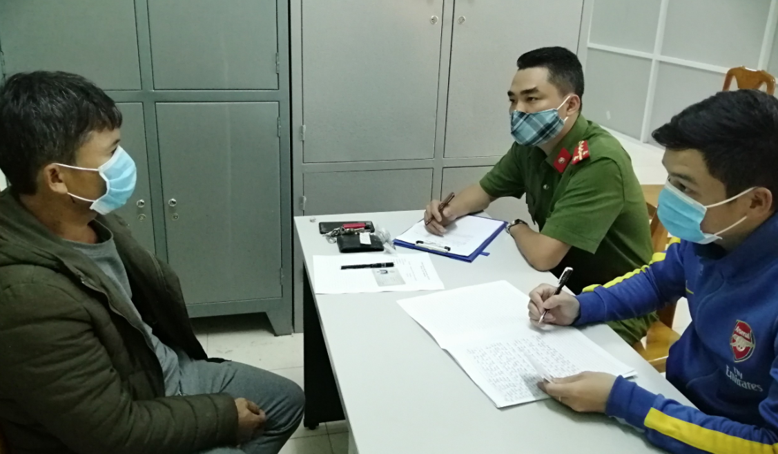 Công an xã Lộc Ninh trong quá trình đấu tranh tội phạm